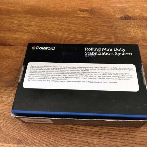 Polaroid Rolling Mini Dolly Stabilization system for recording - Picture 3 of 3